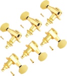 보가트 락킹 스트링 튜닝 페그 밀폐 기계 헤드 튜너 키 3 왼쪽 오른쪽 일렉트릭 또는 어쿠스틱 크롬 TP 3R-1 Chrome 21-CR-3L