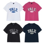 예일 예일 우먼즈 투톤아치 크롭 반팔티셔츠 4 Colors
