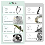 세선 10피트 금속 정원 호스 음용 연장 워터 릴 호스 익스텐더 RV 강화 피팅 배수 제습기 커넥터 야드용 3 feet F to M