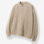 제이에이치스타일 남성용 소프트 라운드 니트 가디건 MAMROK681