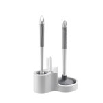 4IN1 욕실 뚫어뻥 청소 세트 벽걸이 청소솔 틈새 브러쉬 핀셋 변기막혔을때 올인원 도구 세트