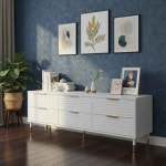 UNKNOWN 가구산책 1500 템바보드 2단 서랍 거실장 주방 거실 정리 인테리어 가구 H8350