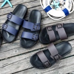 남성슬리퍼 남자샌들 버클샌달 스트랩쪼리 2선 조리