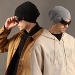 옷자락 남자 여자 고급 면스판 신축성 사계절 루즈핏 비니