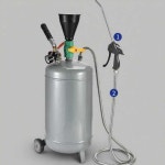 미션오일 주입기 자동차 공압 윤활유 교환기 주유기 PVC 16L 2m 스테인리스관 자동변속기
