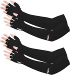 퀴디 자외선 장갑 - 여름철 야외 낚시 운전을 위한 미끄럼 방지 2pairs