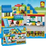 옥스포드 4세 5세 소꼽놀이 국산 즐거운우리집 블록 어린이 블럭