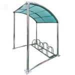 스토어-다유 자전거보관쉘터 WS-5 렉산 지붕형 자전거 보관소