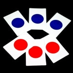 마술도구 선택한 카드만 컬러가 다른 마술 컬러 브레인