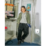 에스핏 에스핏 SFIT NEW 항공점퍼 아동 주니어 자켓 바람막이 카키 135