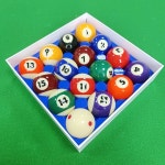 미니 2040cm용 당구공 가정용 당구공 포켓볼 세트 A TV 트루 컬러스