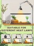 베스트샵 파충류 램프 스탠드 테라리움용 360 스윙 암 조절 가능한 히트 스탠드 15 7 74 3 수염 용 거북이 카멜레온용 스탠드 Standard -