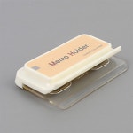 내옆채움가게 부착식 메모홀더 아파트엘레베이터안내문홀더