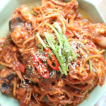 아구찜 세트 야채 소스