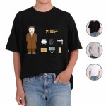 반팔티셔츠 타이거 호랑이 동물들 6번 그림 다양한색상 전사이즈