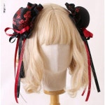 픽바이 머리끈 장식 만두머리 액세서리 식 헤어