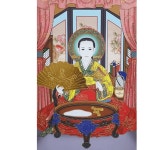 대신 탱화 보석십자수 무속 법당 비즈 구슬 큐빅 십자수 다이아몬드페인팅 액자별도 D726