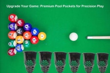 루미리오 6팩 풀 테이블 포켓 당구대용 대용량 교체 헤비 듀티 플라스틱 웹 포켓 6개 세트