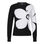 파리게이츠 빅 플라워 인타르시아 긴팔니트 521f1sr203