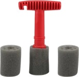 냅세판트리 세차 내장 타이어 스크루 브러시 러그 너트 휠 청소 도구 3개 추가 스펀지