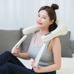 제스파 무선 아이니쥬 목 어깨 안마기 온열 마사지기 ZP2440