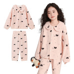 천상인터내셔날 베스템 아동 파자마 파티 잠옷 세트 유아 어린이 여아 아동 초등 주니어 수면 바지 130