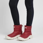 헌터 헌터 인트레피드 숏 스노우부츠 - 바이탈버건디