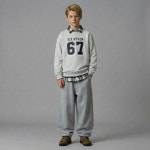 행텐틴즈 동백01 더블페이스 세미와이드 팬츠 멜란지그레이 14560-038-202-07-0 S45336661