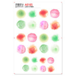 꾸밈인스스티커 수채화4 1개 A0165