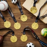 어메이징스파크 12 36개 염소 2 G O A T 펜던트 넥 리본으로 역대 최고의 챔피언 상 수상 재미있는 스포츠 Goat 12