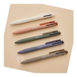 MN 3색 볼펜 0 유성볼펜0 38 머드