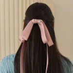 쏘리 투 머치 러브 Long Tail Ribbon Hair Barrette