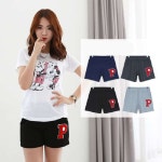 3부 트레이닝팬츠 짧은 반바지 추리닝바지