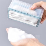 화인 손빨래 빨래비누 거품케이스 그린 비누롤러 세탁솔 1개