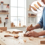 취미 우드카빙나이프 3종 공예 조각도 목공 나무수저 만들기