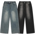 에꼴리에 에꼴리에 뉴와이드 워싱진