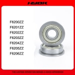 2PCS 플랜지 베어링 F604 ZZ 딥 프루브 볼 02 2 개 ABEC-5 F623ZZ 03