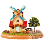 컴엔제이 조립 미니하우스 풍차 미술만들기 만들기활동