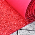 옳은유통 쿠션 롤매트 A형 1M단위 상가 수영장 목욕탕 베란다 미끄럼방지매트