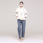 손정완 데일리룩 절개 스티치 점퍼 zdj5307