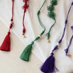 다래원한복 전통매듭 체인 술띠 생활한복 장신구 도포끈 허리띠