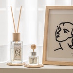 MOMENT 디퓨저 차량용방향제 세트 모먼트 마티스 드로잉 우드 나디아 디퓨저 160 1개 엠버 바닐라 고급스러운 바닐라향