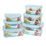 한진화학 한진화학 신선 에코락 밀폐용기 반찬통 직사각 1호 소 1개