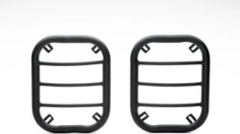 바디아머 JK 랭글러용 바디 아머 4x4 - 플랫 디자인 리어 테일 라이트 가드 페어 JK-7133