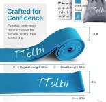 댄서를 위한 프리미엄 스트레치 밴드 - 발레 밴드로 스트레칭과 유연성 향상 스플릿과 근력을 완벽한 댄스