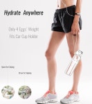 마이포레스트 32온스 1L 스포츠 물병 라이트 트리탄 퀵 오픈 처그 뚜껑 스트로우 2-in-1 누수 방지 식기세척기 안전 BPA 프리 드롭 저항... 