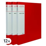 합지 스프링 화일 코팅 A4 적색 18개입 주식회사 현풍