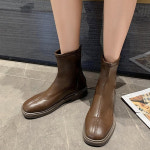 스판 쫀쫀 삭스 앵클 부츠