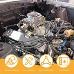 홈스위트 1 2 알루미늄 공기 청정기 스페이서 5 1 8 카뷰레터 오프닝 에델브록 홀리 라이저 로체스터 SBC 홈fbaC 302 350 454 포드 2025... 