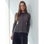 멜리사 플리츠 라운드 카디건 ML4360AP14